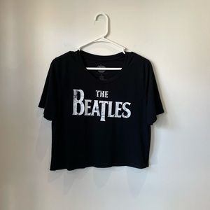 The Beatles Crop Top